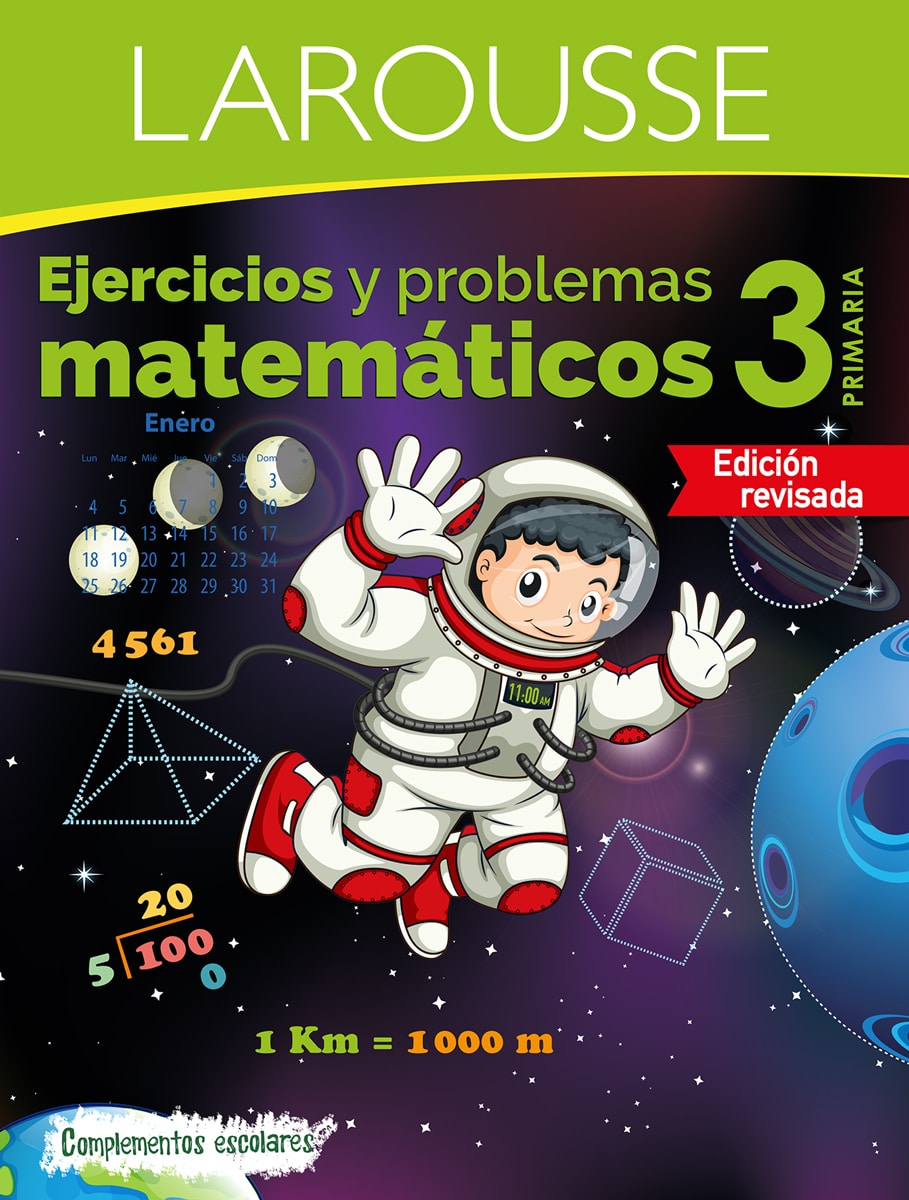 Ejercicios y problemas matemáticos 3 Primaria