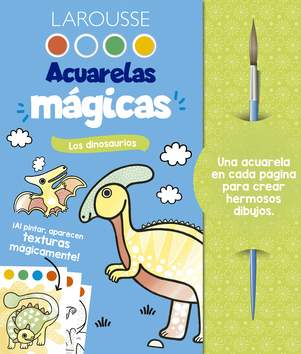 Acuarelas mágicas: Los dinosaurios