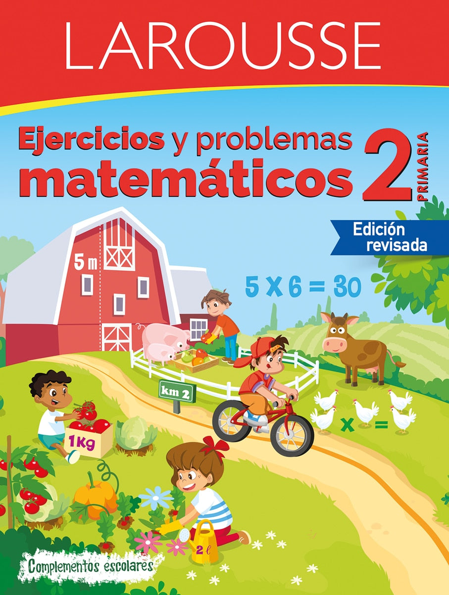 Ejercicios y problemas matemáticos 2 Primaria