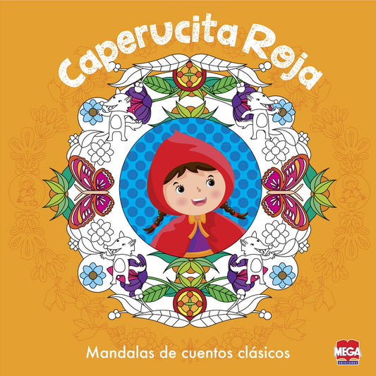 Caperucita roja mandalas de cuentos clásicos