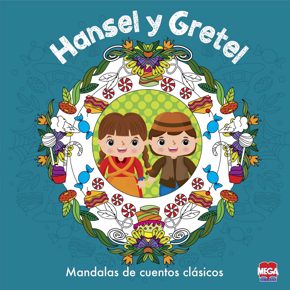 Hansel y Gretel mandalas de cuentos clásicos