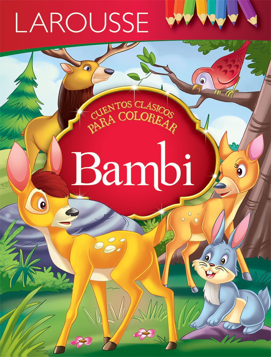 Cuentos para colorear Bambi