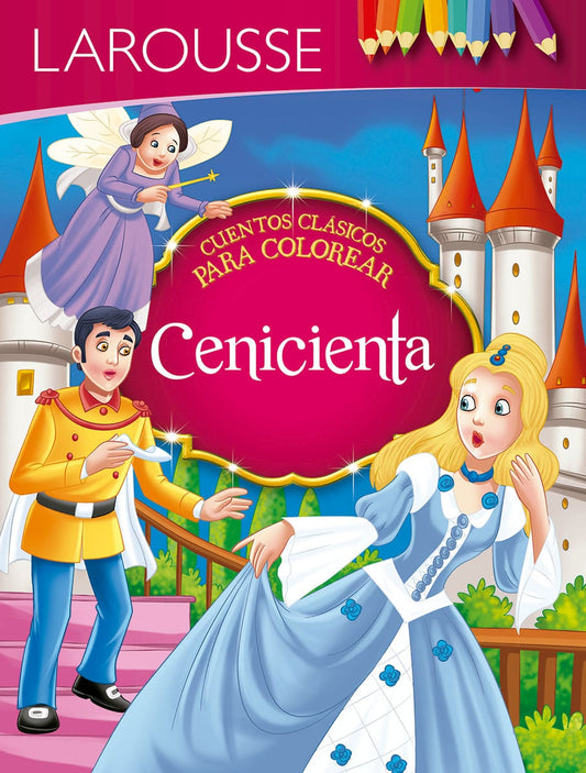 Cuentos para colorear Cenicienta