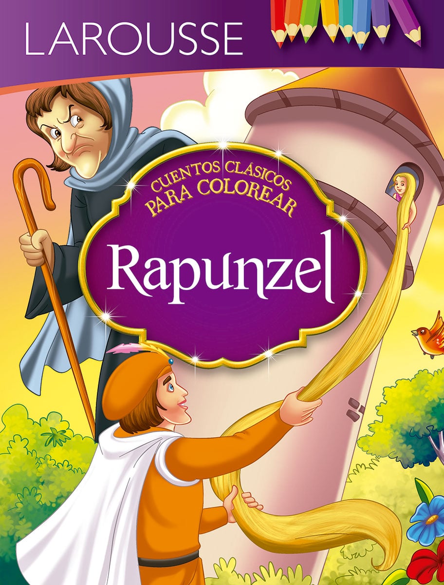 Cuentos para colorear: Rapunzel