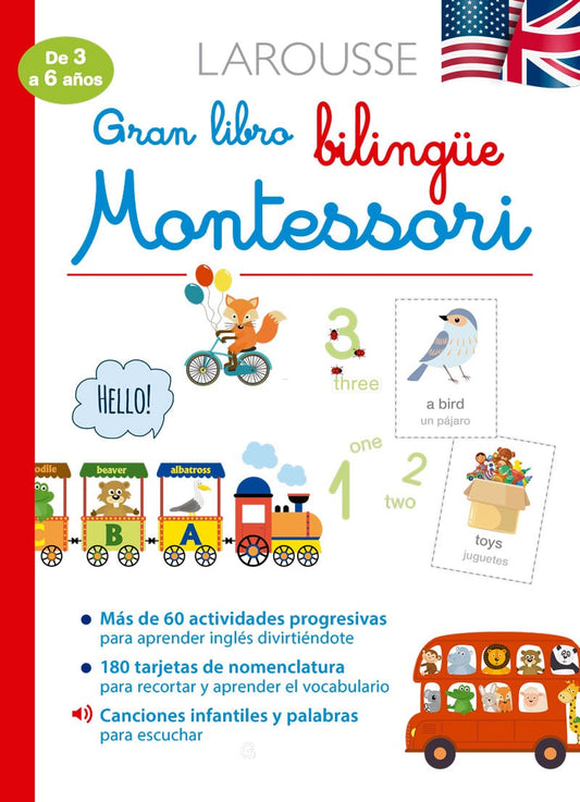 Gran libro bilingüe Montessori