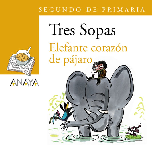 Blíster "Elefante corazón de pájaro" 2º de Primaria